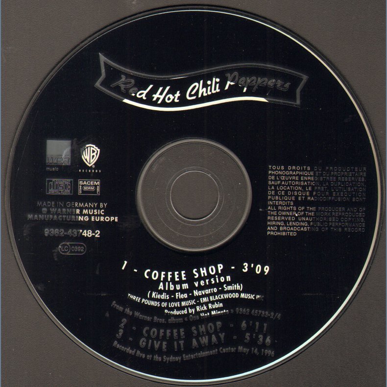 Coffee Shop - German 3-track Issue