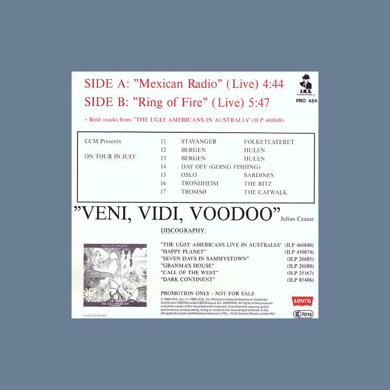 The Ugly Americans In Norway July 1988