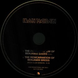 The Reincarnation Of Benjamin Breeg - 2006 UK EMI Records 2-track Club-Promo CD Single