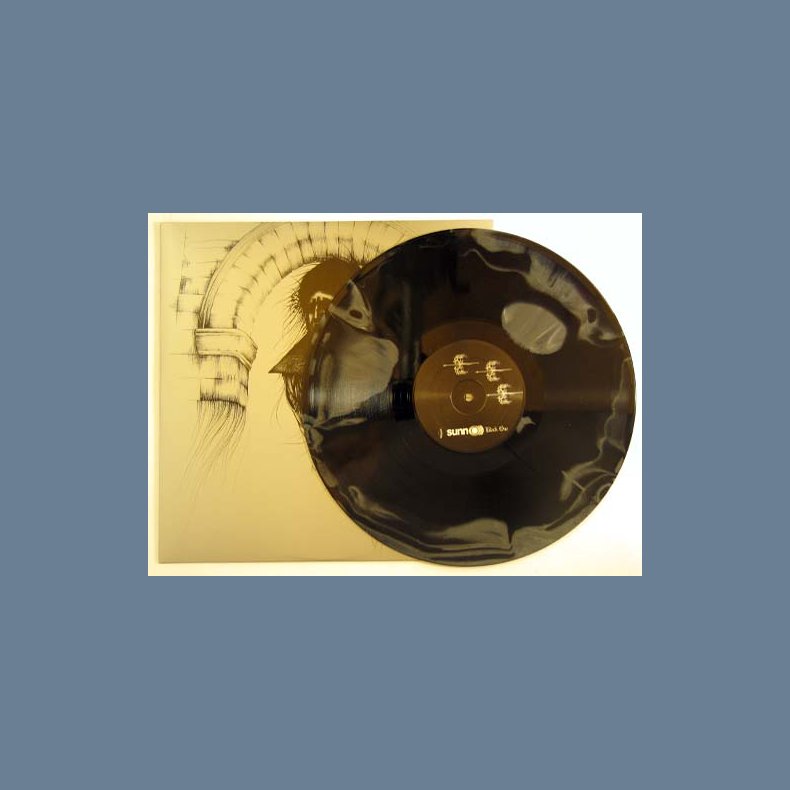 Black One - Grey &amp; Black Swirl Vinyl