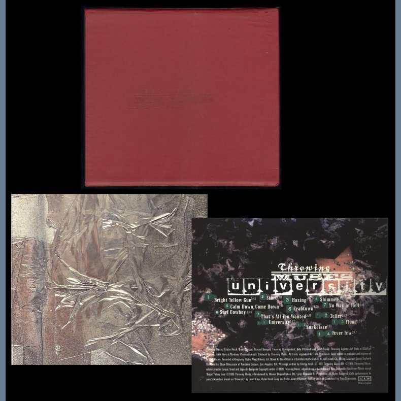 University - 1995 UK 4AD label Limited Postcard/Slipcase Edition CD