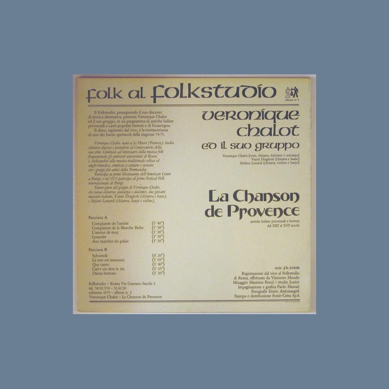 La Chanson de Provence - Antiche Ballate Francesi