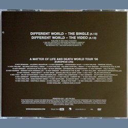 Different World - Promotional Issue 2-disc CD/DVD Set - Jewel Case Version