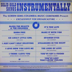 Solid Gold Songs Instrumentally