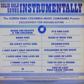 Solid Gold Songs Instrumentally