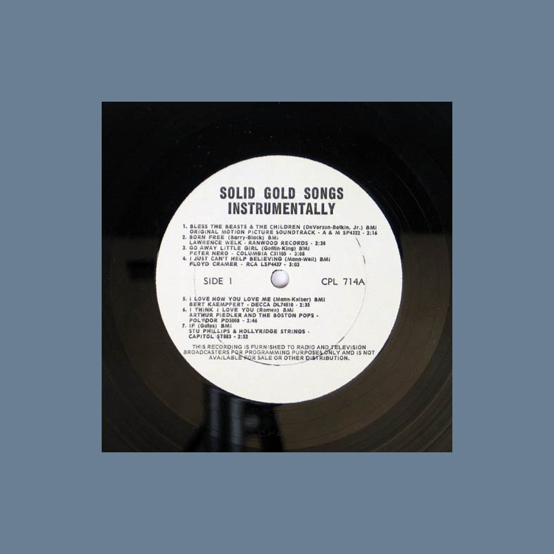 Solid Gold Songs Instrumentally