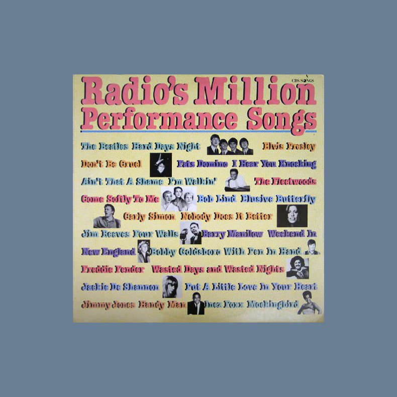 Radio's Million Performance Songs