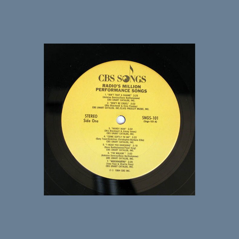 Radio's Million Performance Songs