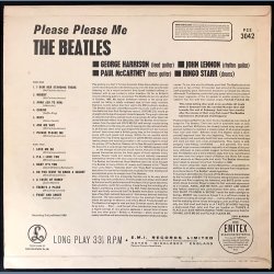 Please Please Me - 1969 UK Parlophone 14-track LP - One Box labels