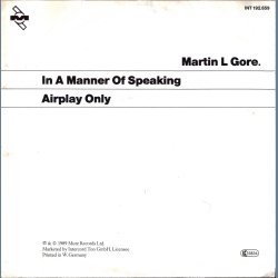 In A Manner Of Speaking