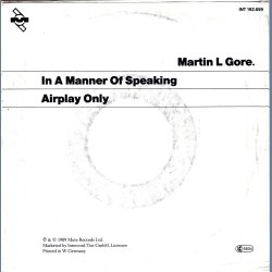 In A Manner Of Speaking