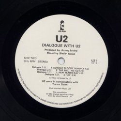 Dialogue With U2 - Original Promotional Only Issue
