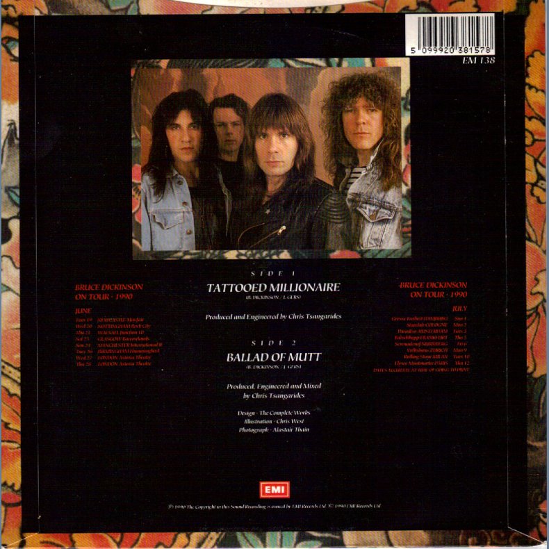 Tattooed Millionaire bw. Ballad Of Mutt