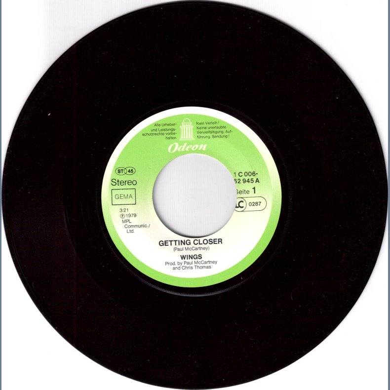 Getting Closer b/w Spin it on