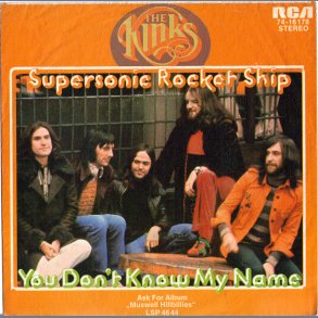 Supersonic Rocket Ship b/w You Don't Know My name