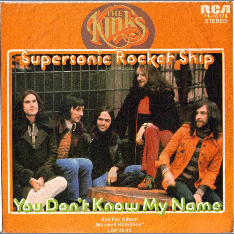 Supersonic Rocket Ship b/w You Don't Know My name