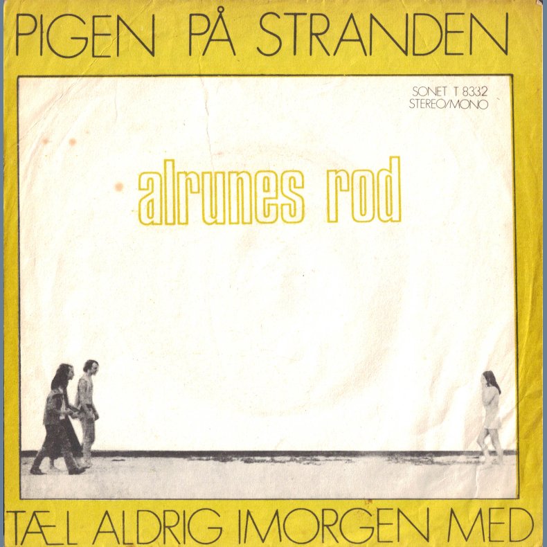 Pigen P Stranden b/w Tl Aldrig Imorgen Med