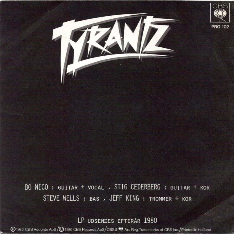 B-Brains (Brats) b/w Vivian Wants To Dance (Tyrantz)