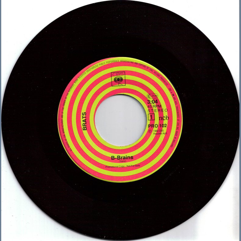 B-Brains (Brats) b/w Vivian Wants To Dance (Tyrantz)
