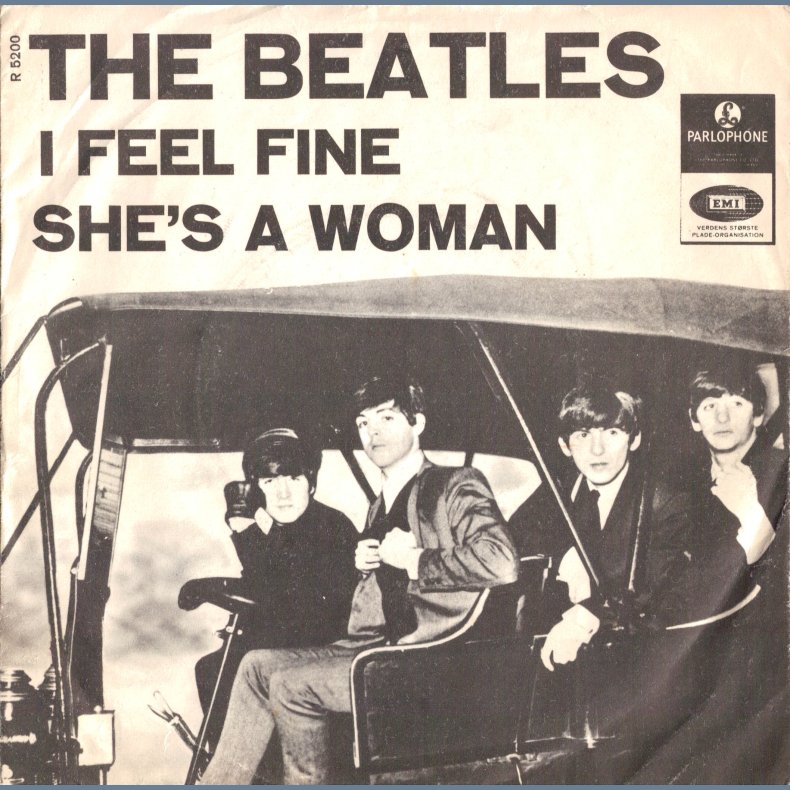 I Feel Fine b/w She's A Woman