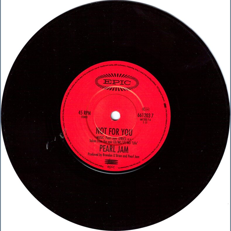 Not For You b/w Out Of My Mind 