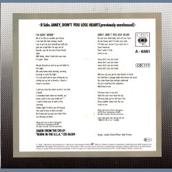 I'm Goin' Down b/w Janie, Don't You Lose Heart