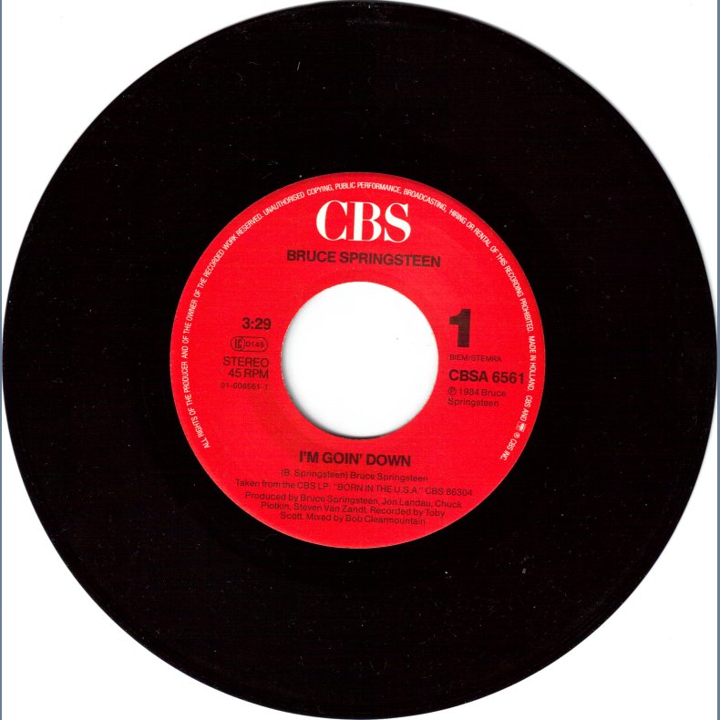 I'm Goin' Down b/w Janie, Don't You Lose Heart