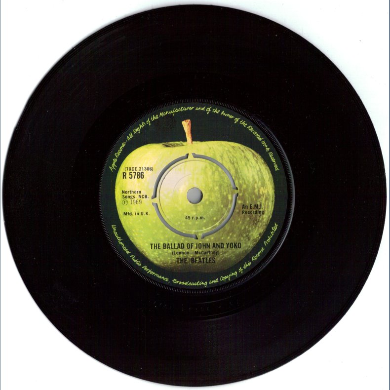 Ballad Of John And Yoko  b/w Old Brown Shoe
