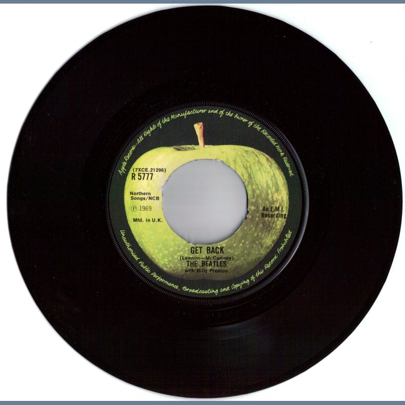 Get Back b/w. Don't Let Me Down