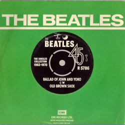 Ballad Of John And Yoko  b/w Old Brown Shoe
