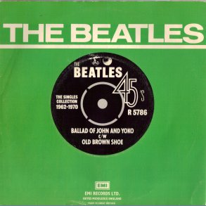 Ballad Of John And Yoko  b/w Old Brown Shoe