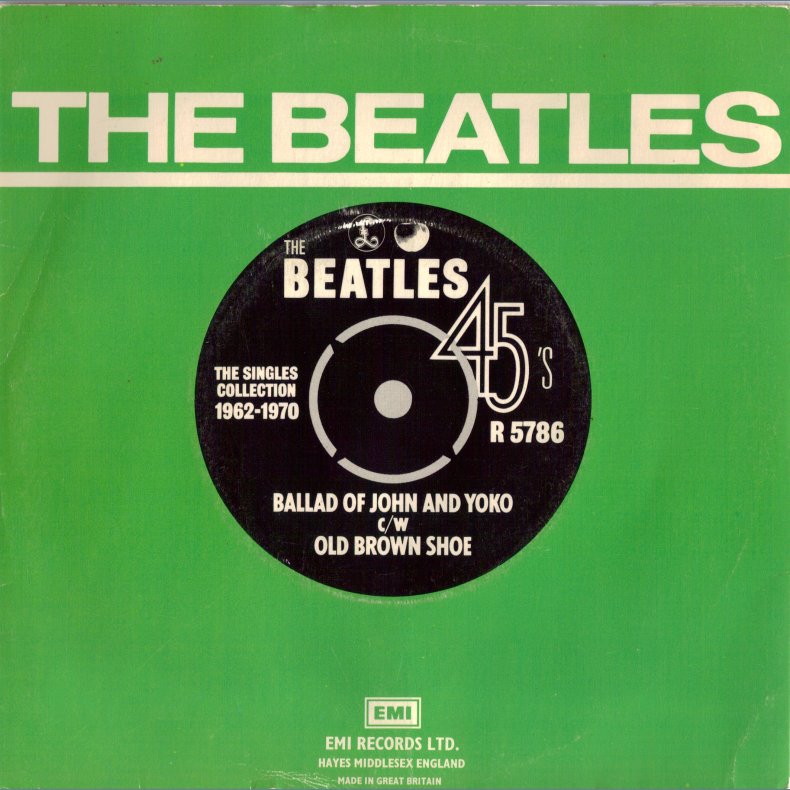 Ballad Of John And Yoko  b/w Old Brown Shoe