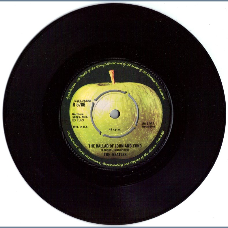 Ballad Of John And Yoko  b/w Old Brown Shoe
