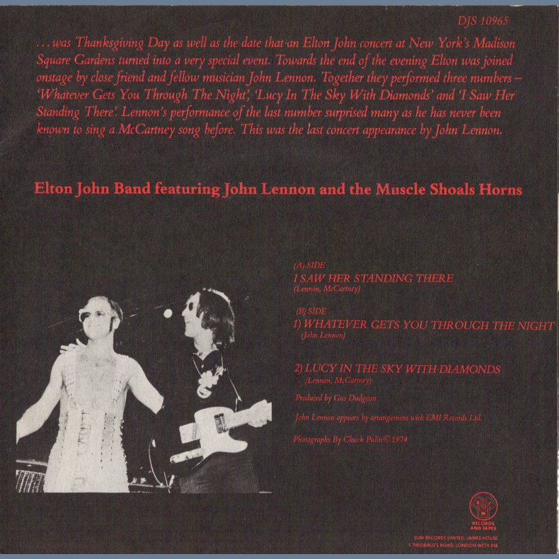 I Saw Her Standing There