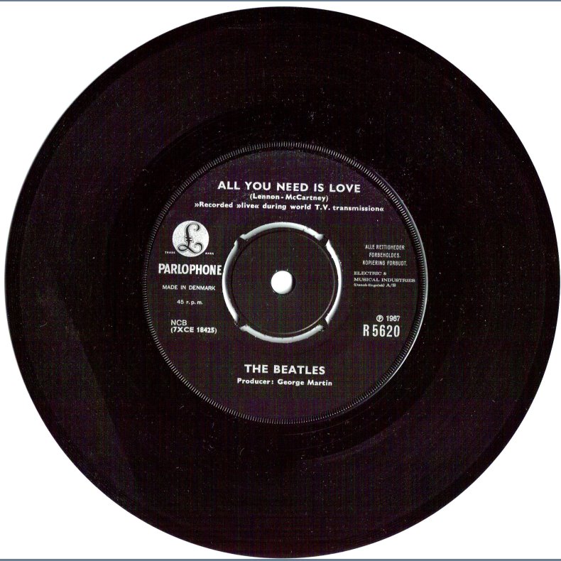 All You Need Is Love b/w Baby, You're A Rich Mann