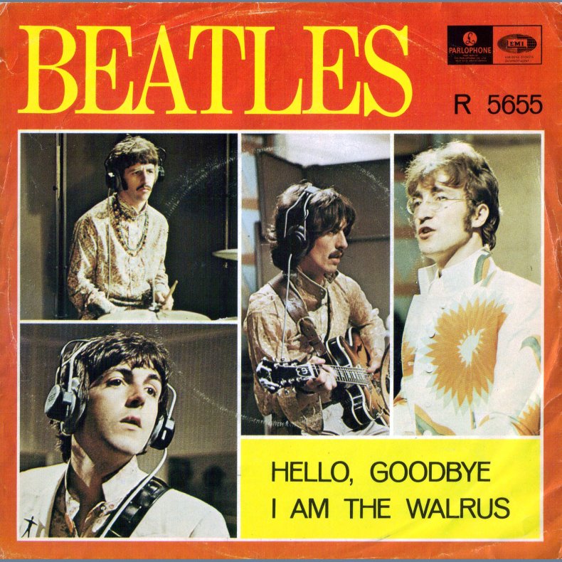 Hello, Goodbye b/w I Am The Walrus