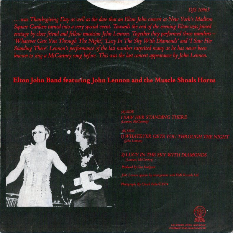 I Saw Her Standing There