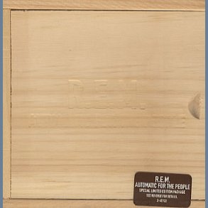 Automatic For The People - 1992 US Warner Bros label 12-track Limited Edition CD - Wooden Box