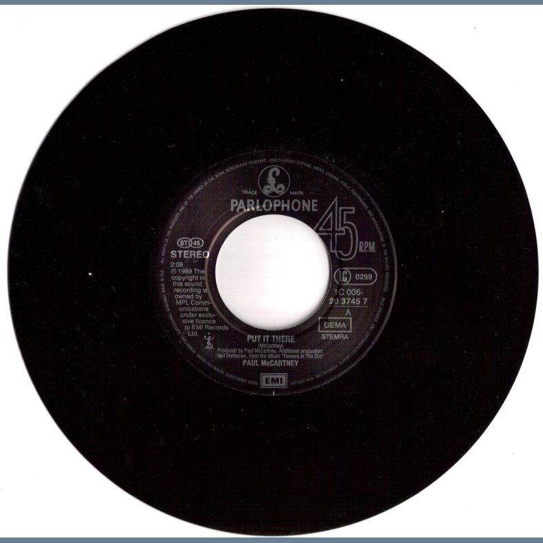 Put It There b/w. Mama's little Girl