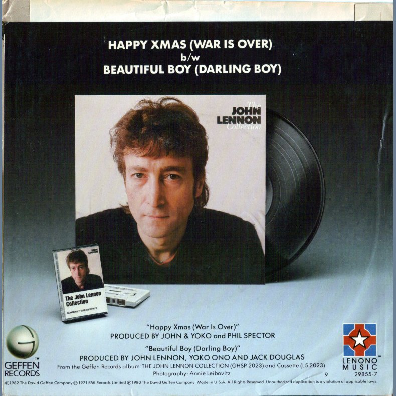 Happy Xmas (War Is Over) b/w Beautiful Boy (Darling Boy)