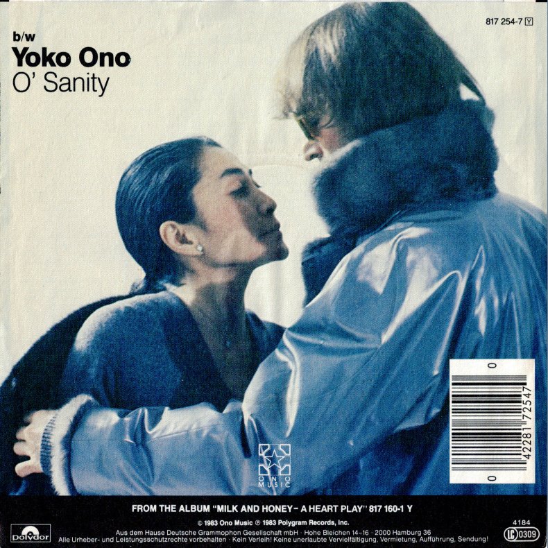 Nobody Told Me b/w O'Sanity