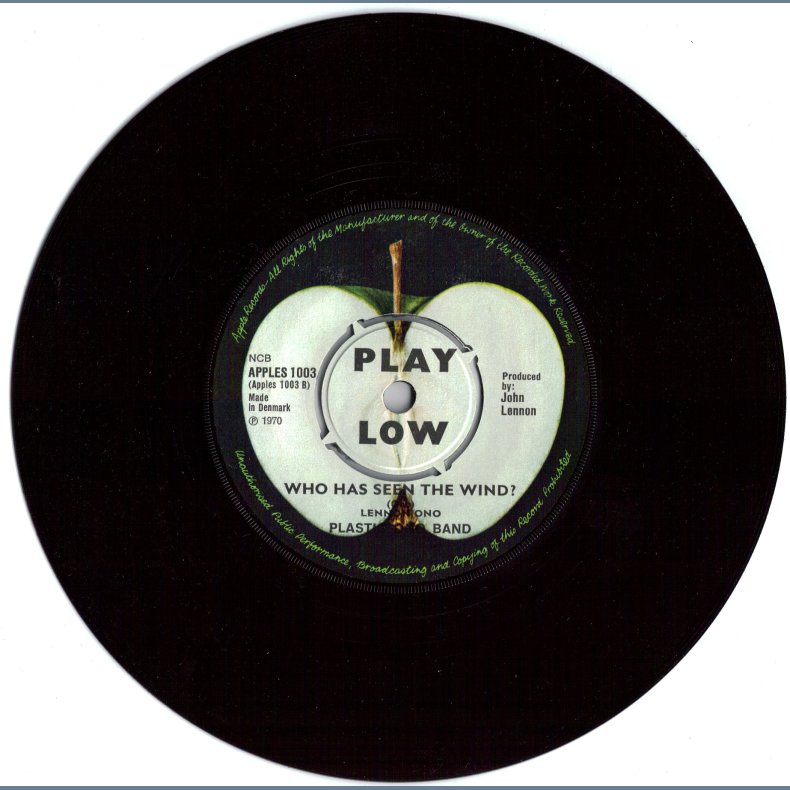 Instant Karma b/w Who Has Seen The Wind