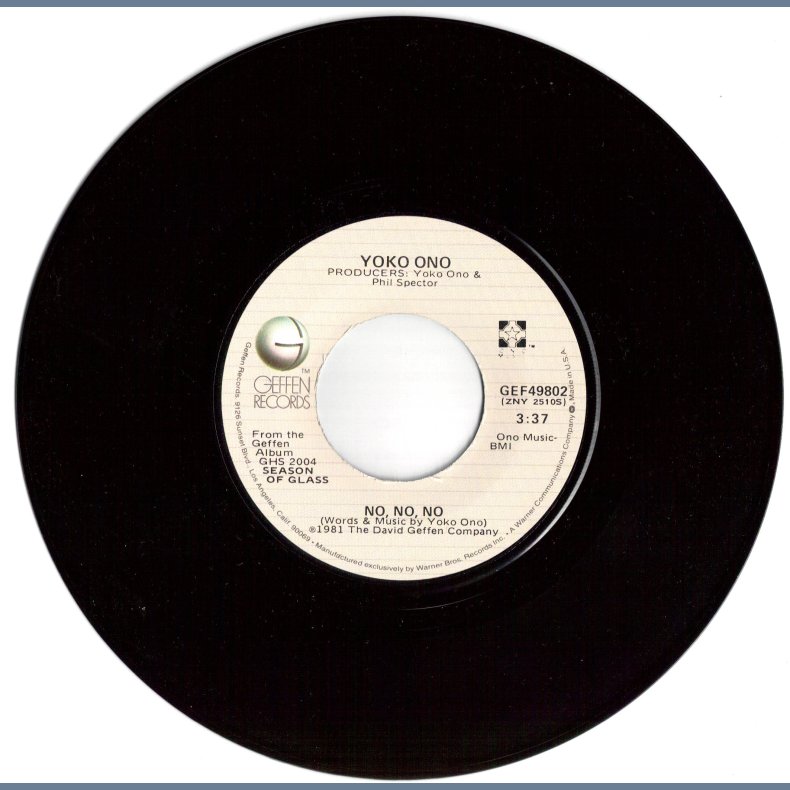 No, No, No b/w Will You Touch Me