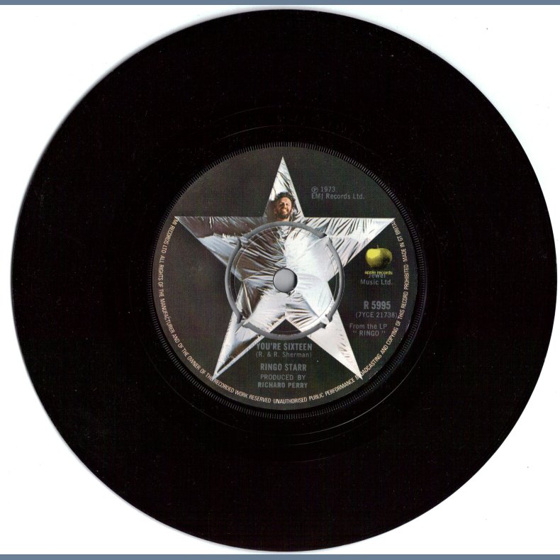 You're Sixteen b/w Devil Woman