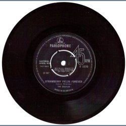 Strawberry Fields Forever b/w Penny Lane - Original 1967 UK Parlophone label2-track 7" single