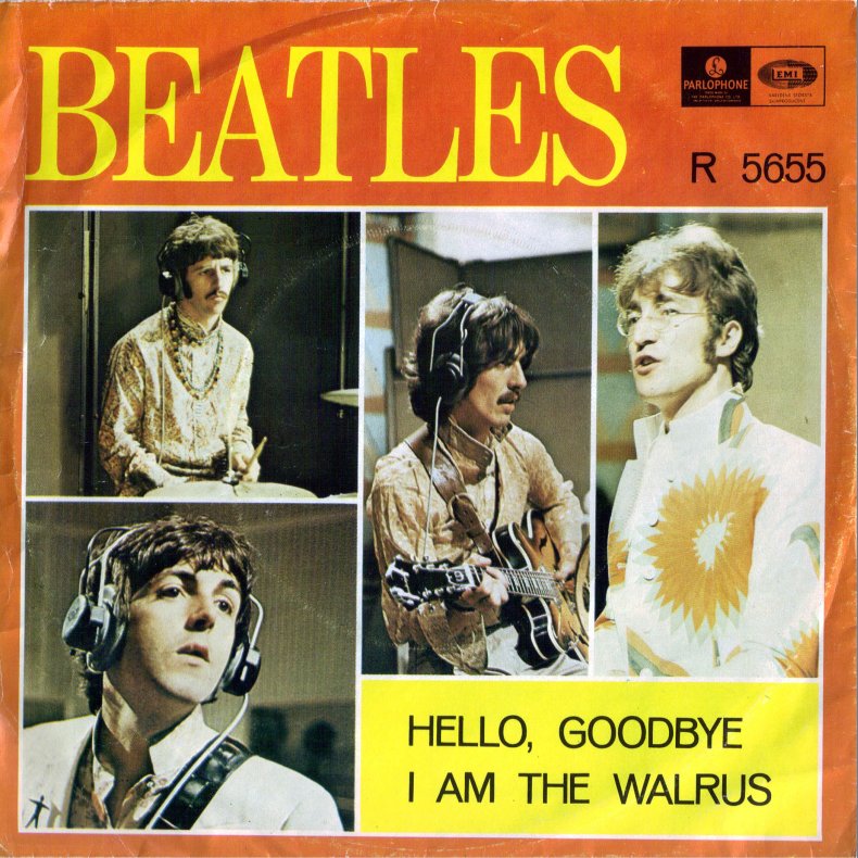 Hello, Goodbye b/w I Am The Walrus