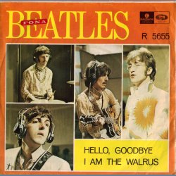 Hello, Goodbye b/w I Am The Walrus
