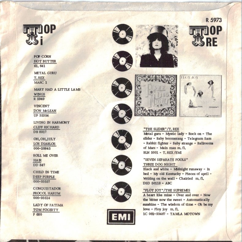 Hi, Hi, Hi b/w 'C Moon'