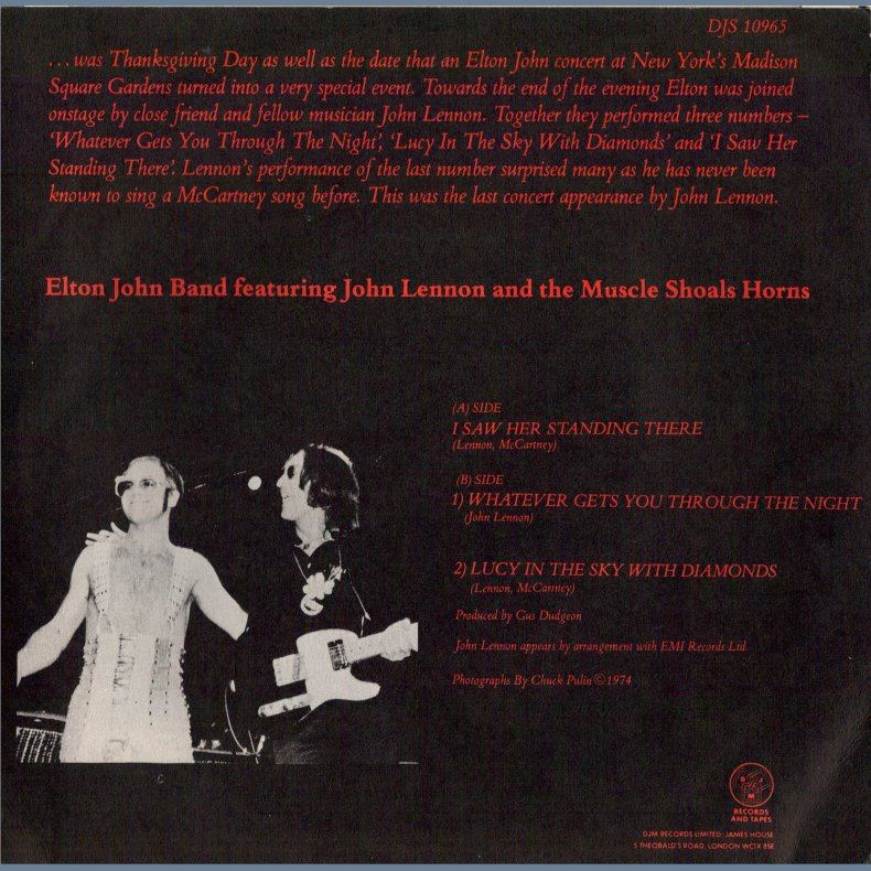 I Saw Her Standing There