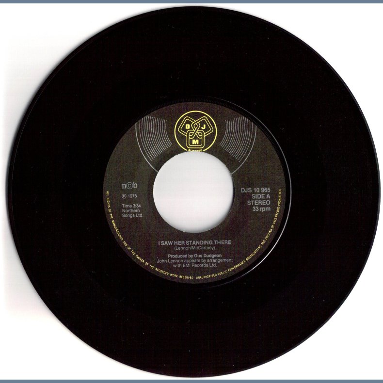 I Saw Her Standing There